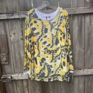 Skyes the limit layered top sz. 2X NWT